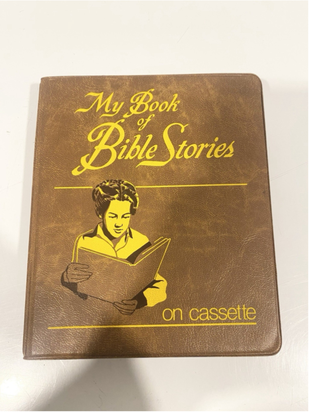 Vintage 1981 My Book of Bible Stories 4 Cassette Set Watchtower Jehovah Witness